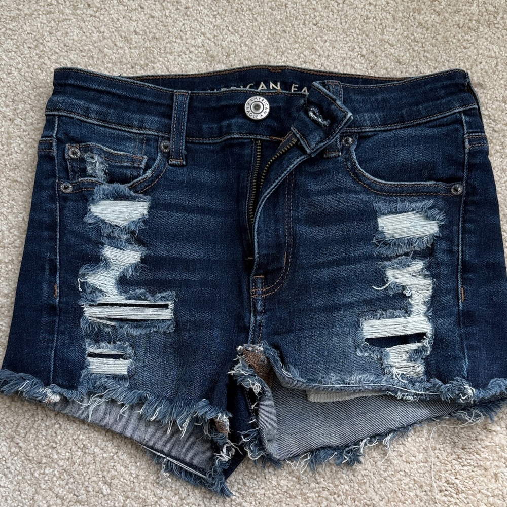 American Eagle Outfitters Dark Blue Denim